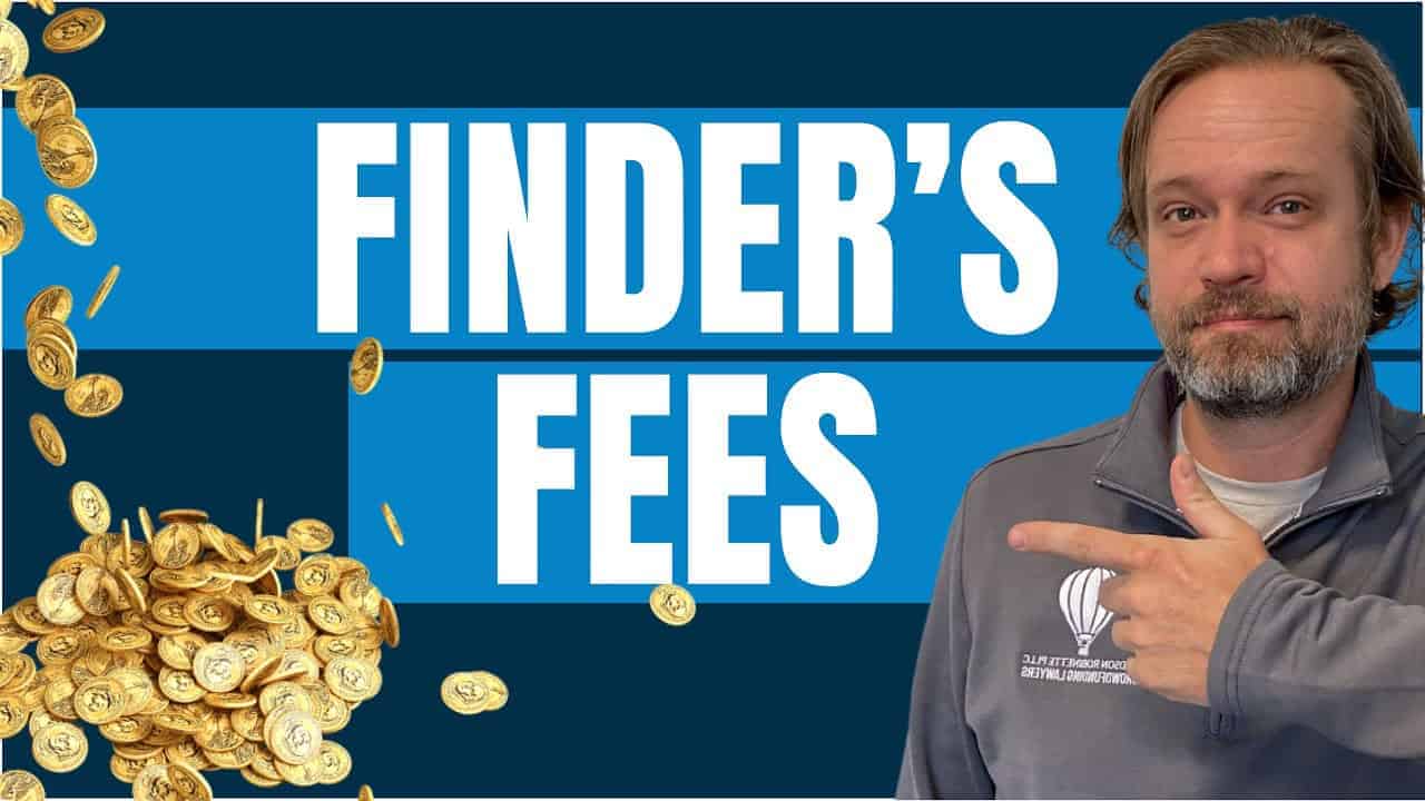 Finder's Fees Fast Funding Info Crowdfunding Lawyers